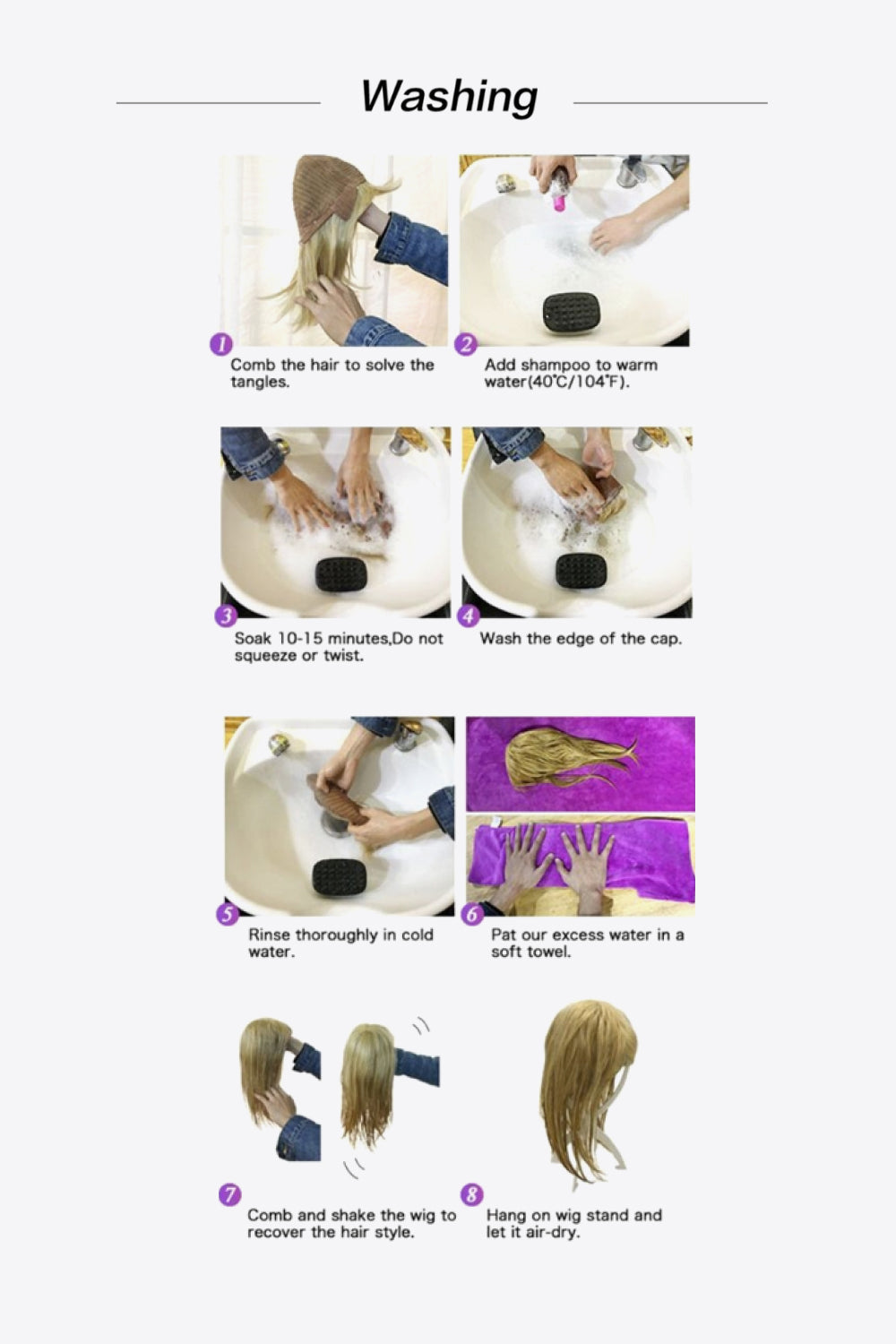 Natural Wave Full Machine Synthetic Wigs 26" free shipping -Oh Em Gee Boutique