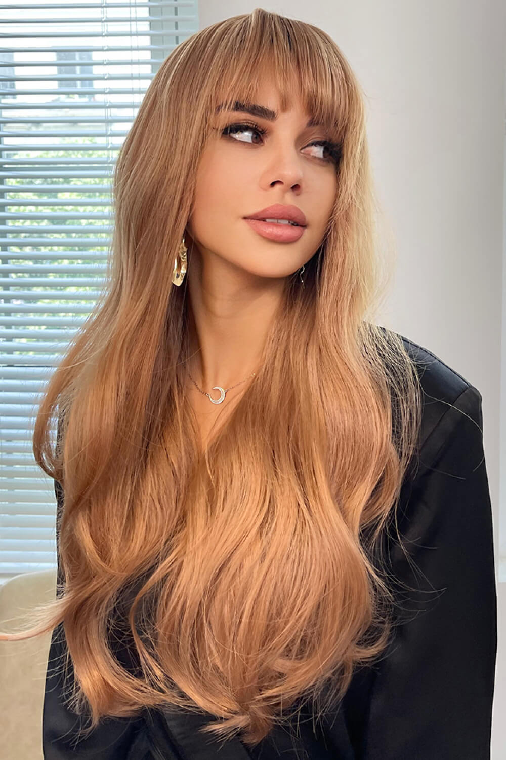 Natural Wave Full Machine Synthetic Wigs 26" free shipping -Oh Em Gee Boutique