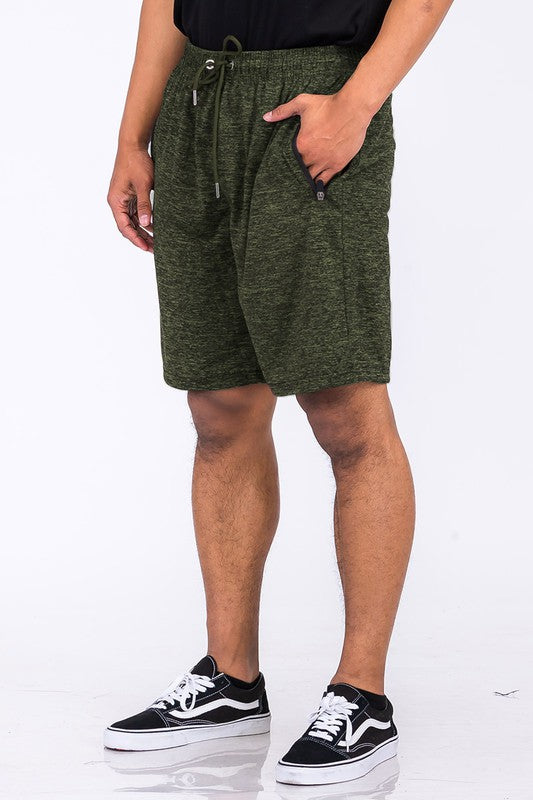 Men's Weiv Marbled Active Running Shorts free shipping -Oh Em Gee Boutique