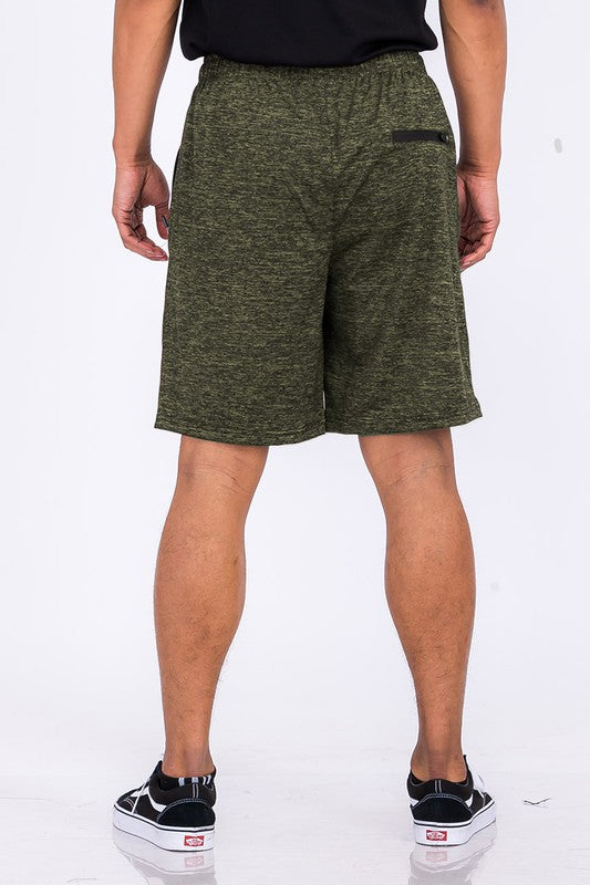 Men's Weiv Marbled Active Running Shorts free shipping -Oh Em Gee Boutique