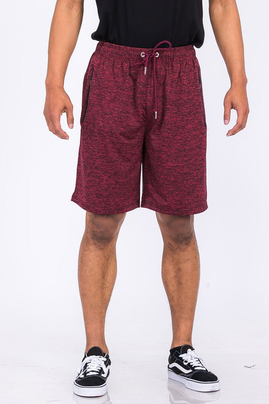 Men's Weiv Marbled Active Running Shorts free shipping -Oh Em Gee Boutique