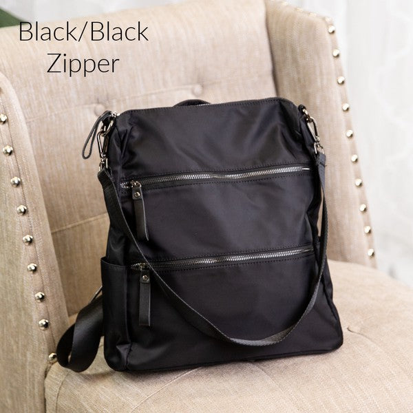 Rory Convertible Backpack Shoulder Handbag free shipping -Oh Em Gee Boutique