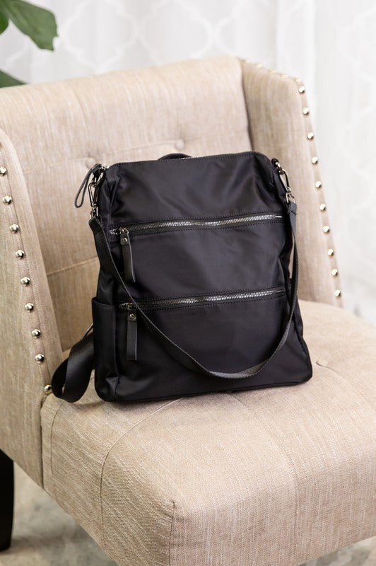 Rory Convertible Backpack Shoulder Handbag free shipping -Oh Em Gee Boutique