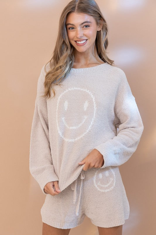 Cozy Soft Top with Shorts Set free shipping -Oh Em Gee Boutique