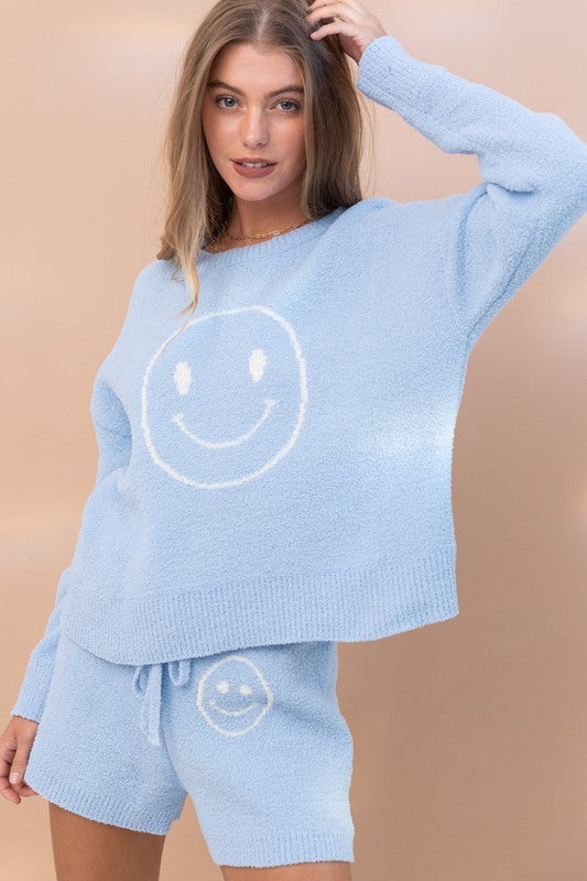Cozy Soft Top with Shorts Set free shipping -Oh Em Gee Boutique