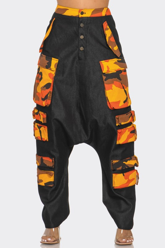 Urban Camouflage Cargo Pants free shipping -Oh Em Gee Boutique