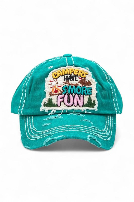Embroidered Camper Vintage Cap free shipping -Oh Em Gee Boutique