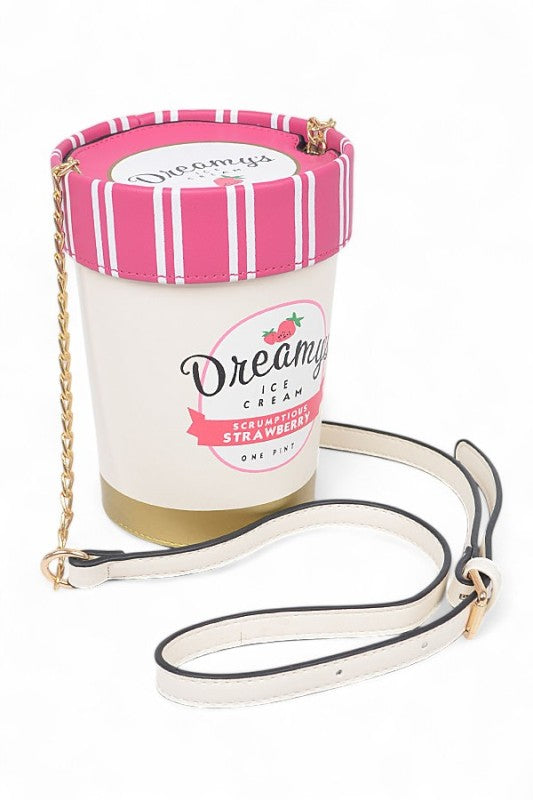 Ice Cream Novelty Iconic Crossbody Bag free shipping -Oh Em Gee Boutique