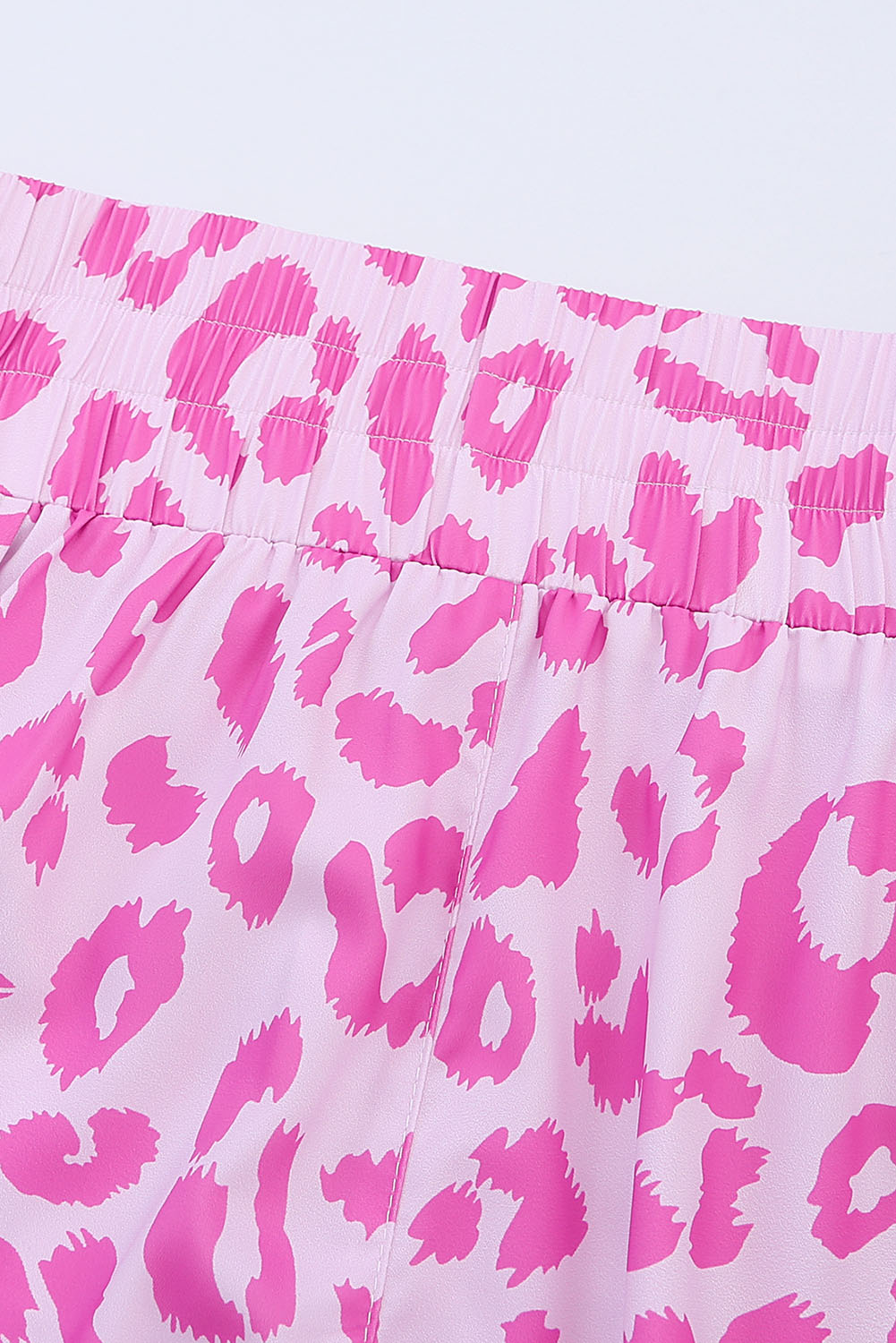 Leopard Elastic Waist Shorts free shipping -Oh Em Gee Boutique
