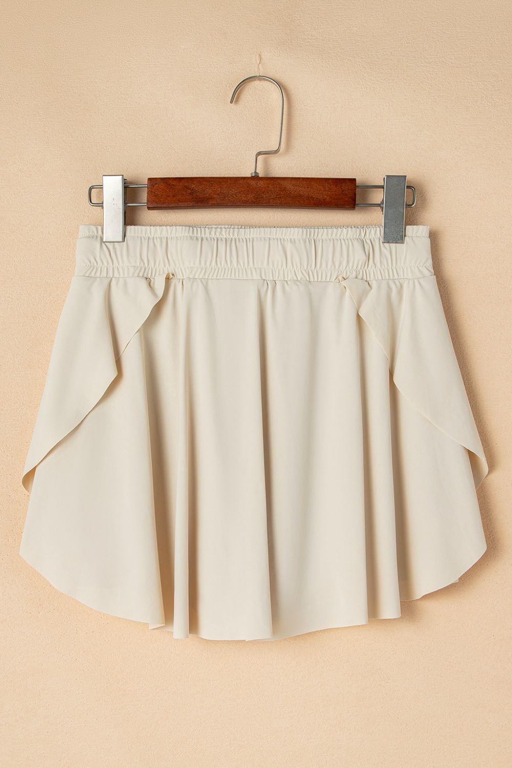 Drawstring High Waist Lined Active Skorts free shipping -Oh Em Gee Boutique
