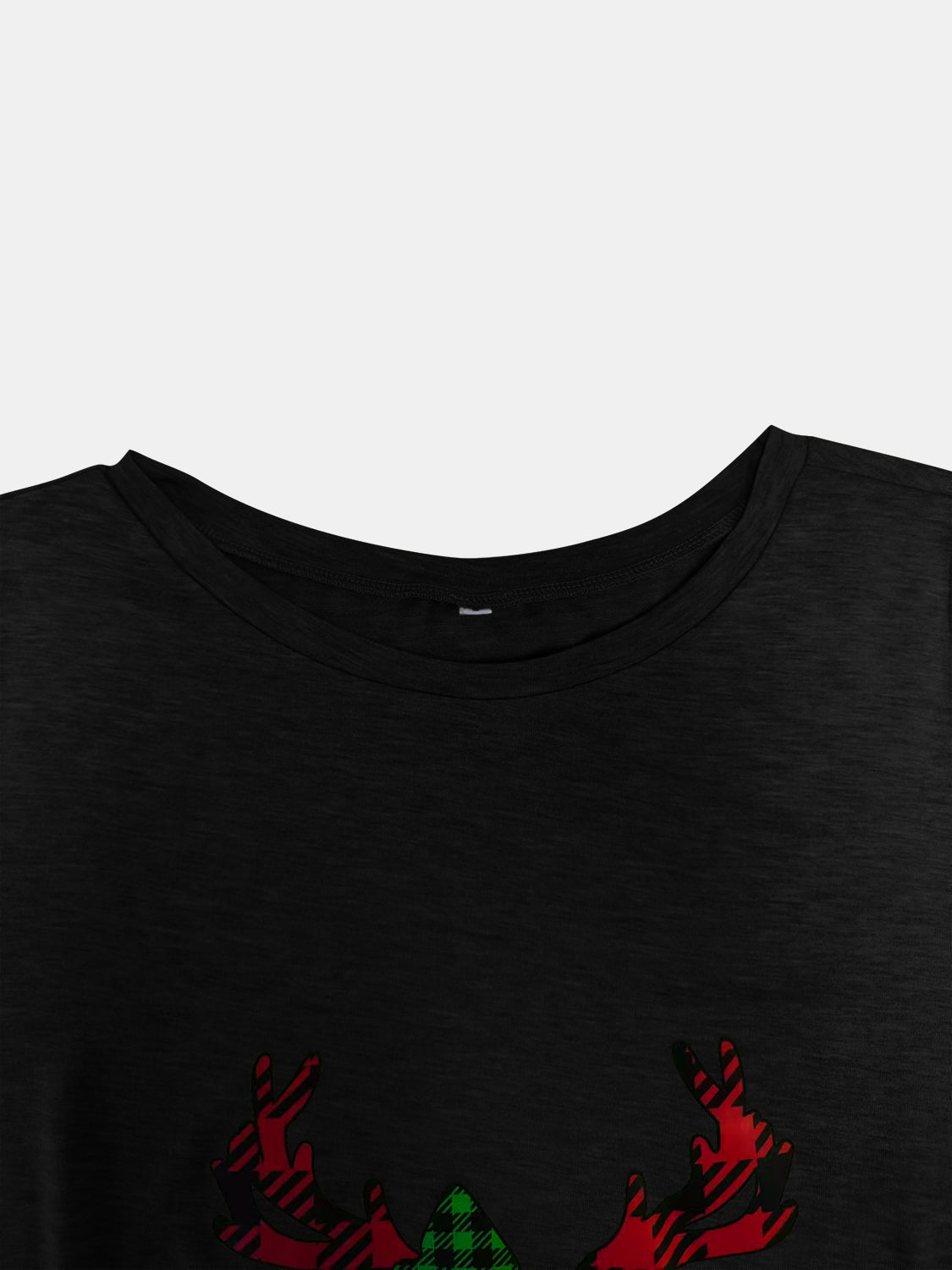 Full Size Reindeer Round Neck Long Sleeve T-Shirt free shipping -Oh Em Gee Boutique