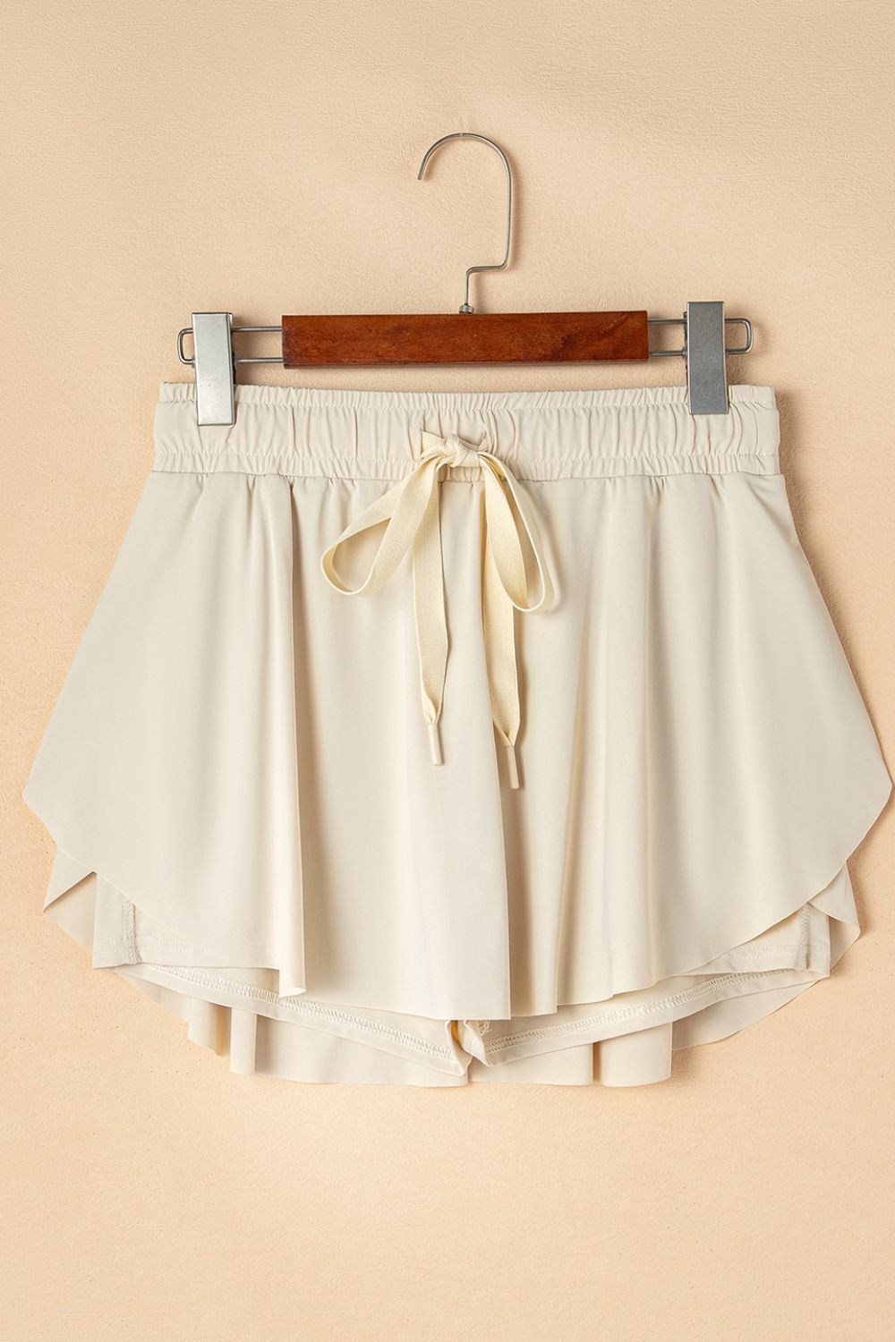 Drawstring High Waist Lined Active Skorts free shipping -Oh Em Gee Boutique