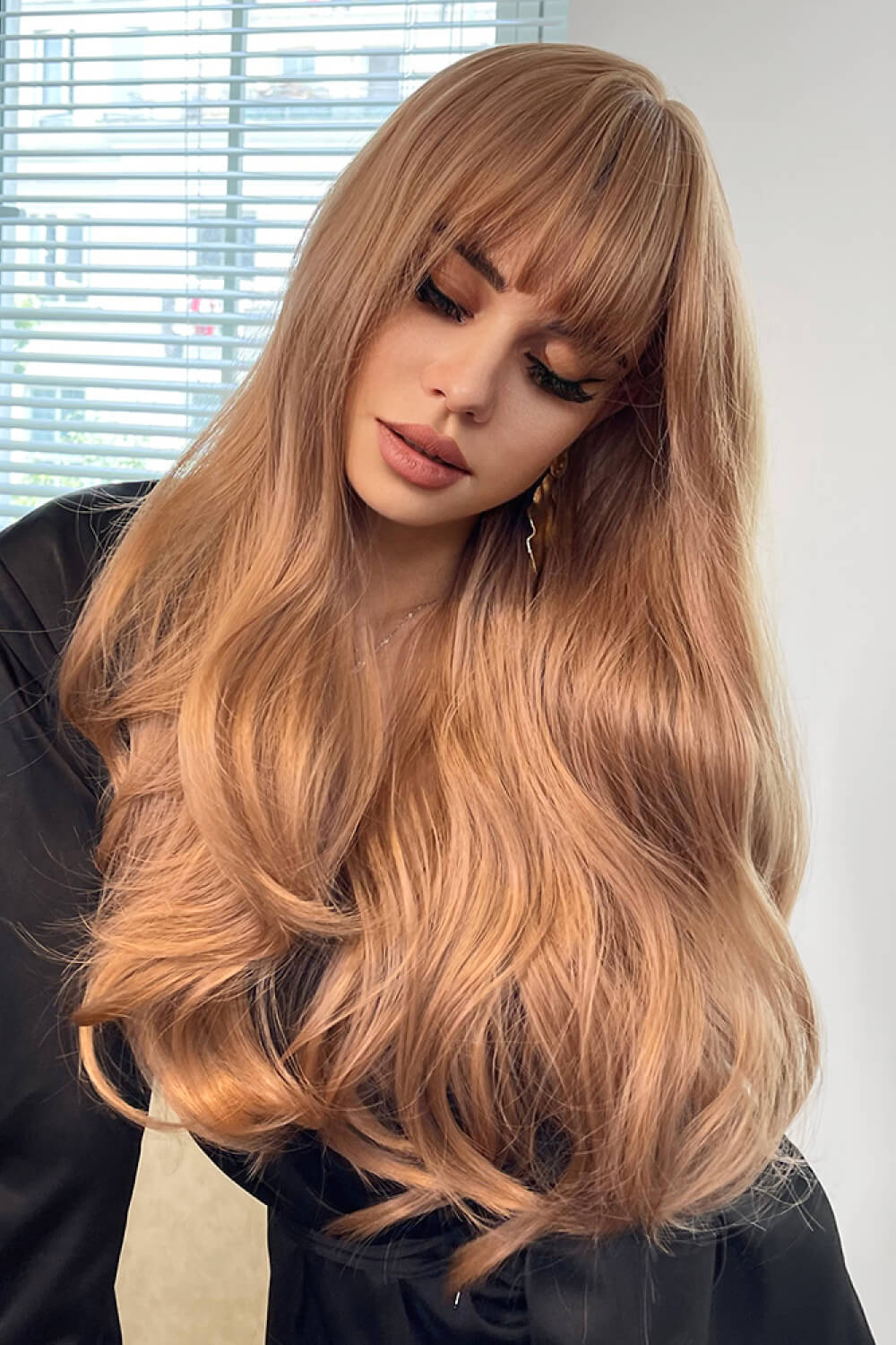 Natural Wave Full Machine Synthetic Wigs 26" free shipping -Oh Em Gee Boutique