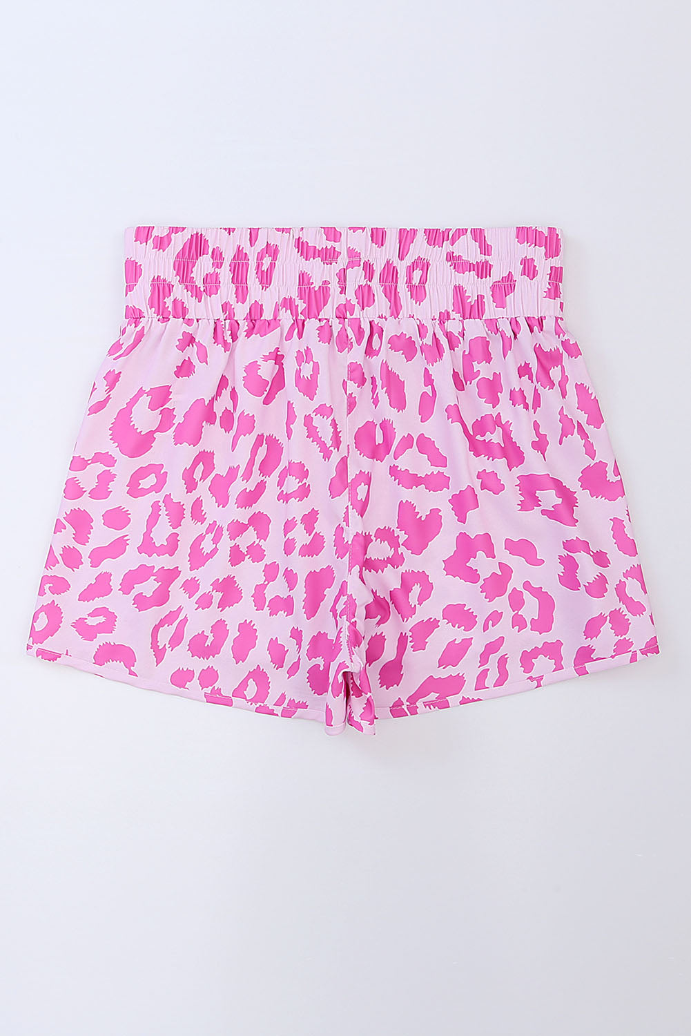 Leopard Elastic Waist Shorts free shipping -Oh Em Gee Boutique