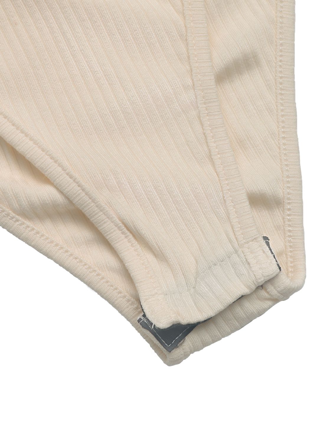 Perfee Decorative Button Round Neck Long Sleeve Bodysuit free shipping -Oh Em Gee Boutique