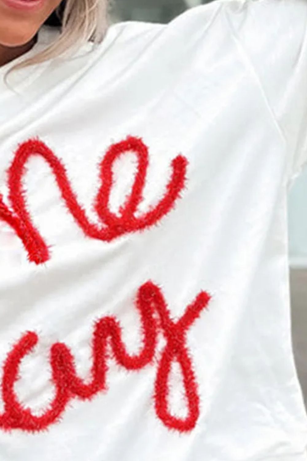 Round Neck Long Sleeve Sweatshirt, Game Day free shipping -Oh Em Gee Boutique