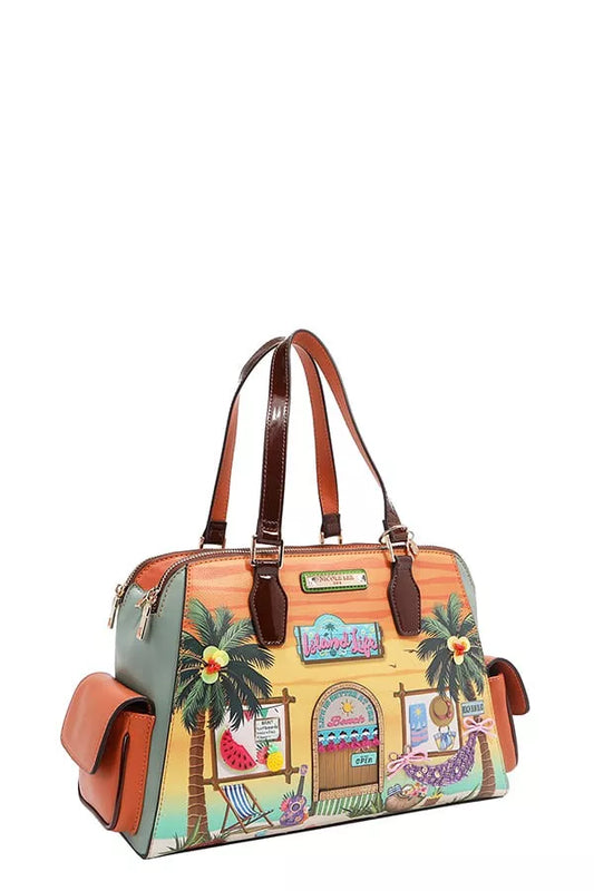 Nicole Lee USA Sun and Sand Handbag free shipping -Oh Em Gee Boutique