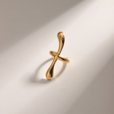 18K Gold-Plated Stainless Steel Cuff Earrings free shipping -Oh Em Gee Boutique