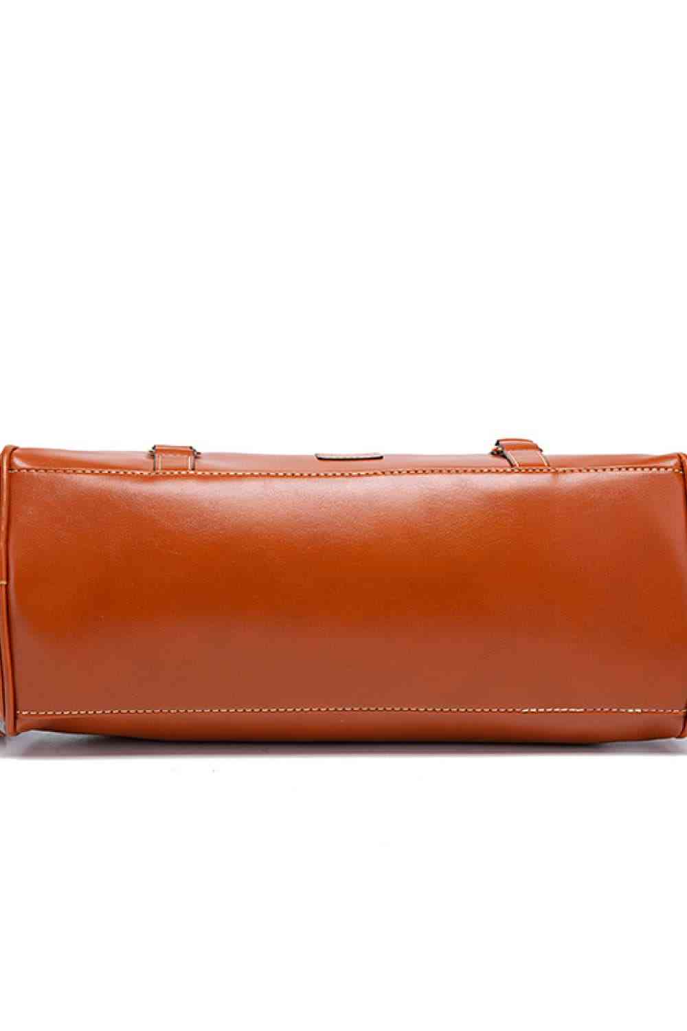 PU Leather Handbag with Tassels free shipping -Oh Em Gee Boutique