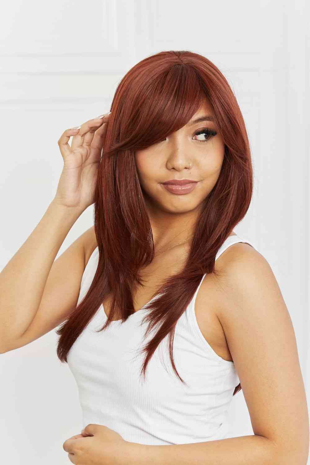 Mid-Length Wave Synthetic Wigs 20'' free shipping -Oh Em Gee Boutique