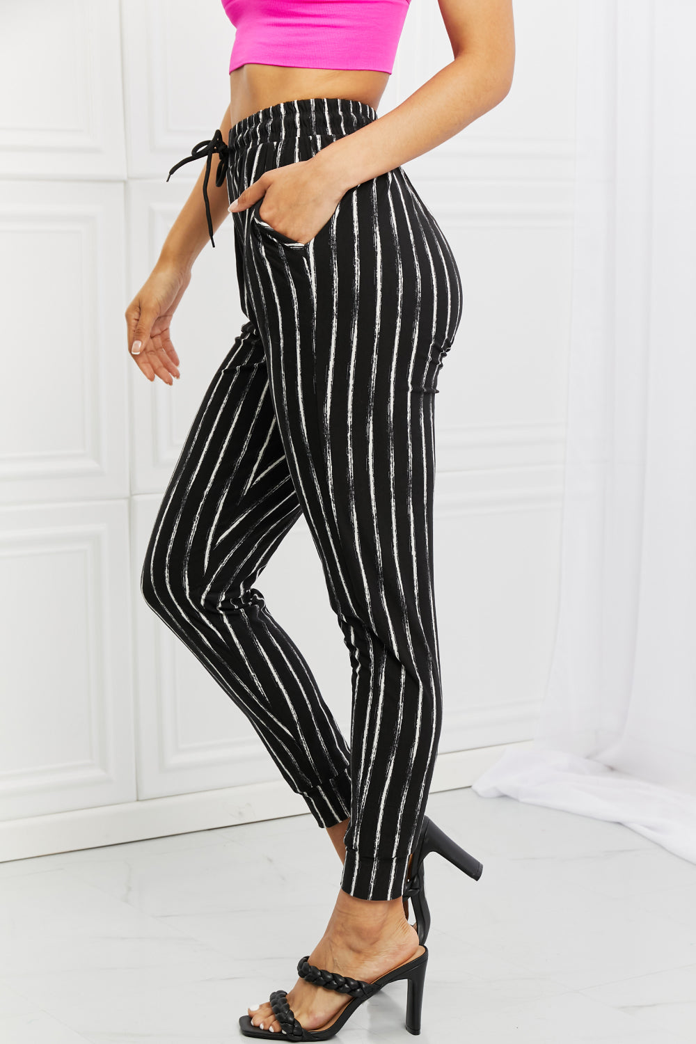 Leggings Depot Stay In Full Size Joggers free shipping -Oh Em Gee Boutique
