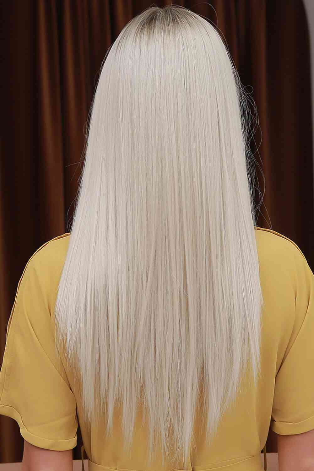 13*2" Lace Front Wigs Synthetic Long Straight 26" Heat Safe 150% Density free shipping -Oh Em Gee Boutique