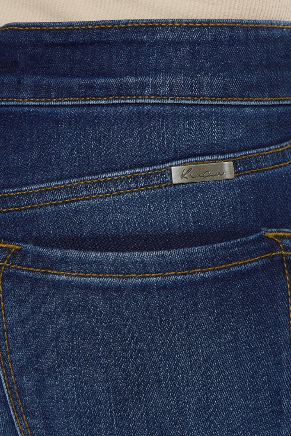 Kancan Mid Rise Gradient Skinny Jeans free shipping -Oh Em Gee Boutique