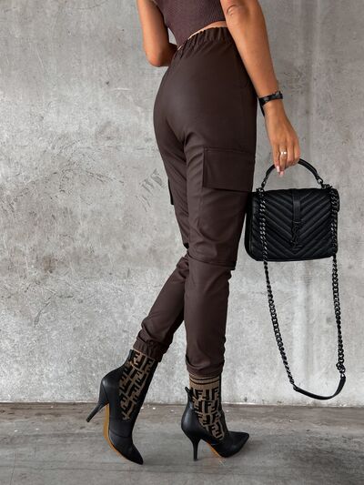 Drawstring Pants with Pockets free shipping -Oh Em Gee Boutique
