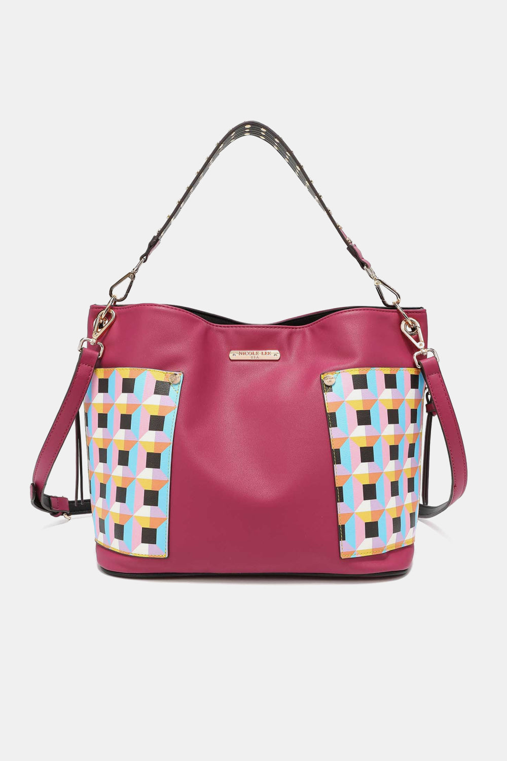 Nicole Lee USA Quihn 3-Piece Handbag Set free shipping -Oh Em Gee Boutique