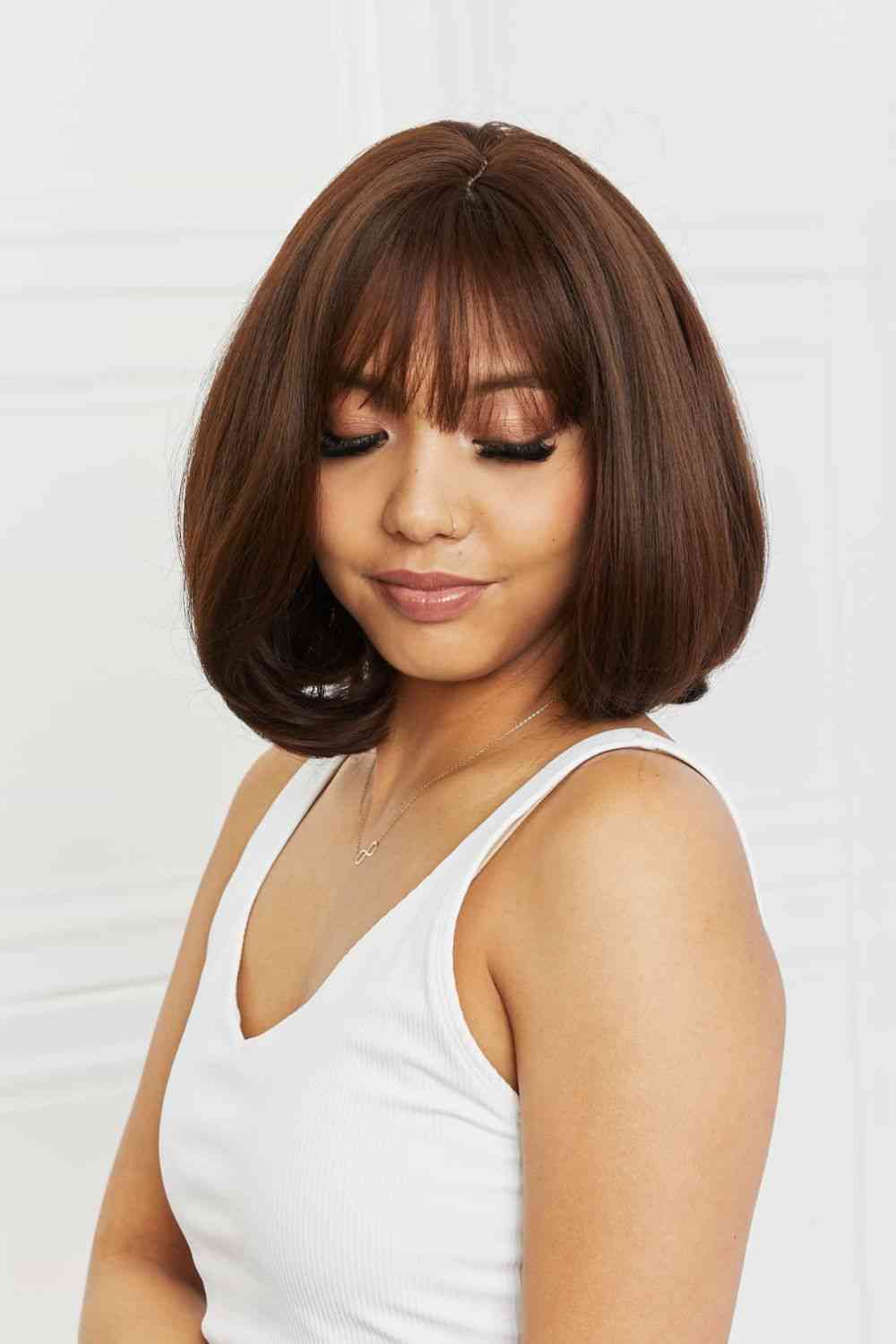 Full-Machine Bobo Synthetic Wigs 9'' free shipping -Oh Em Gee Boutique