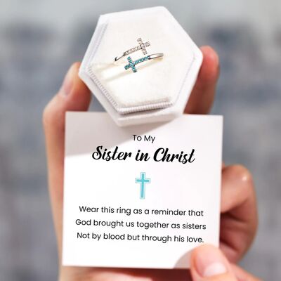 Zircon 925 Sterling Silver Double Cross Bypass Ring free shipping -Oh Em Gee Boutique
