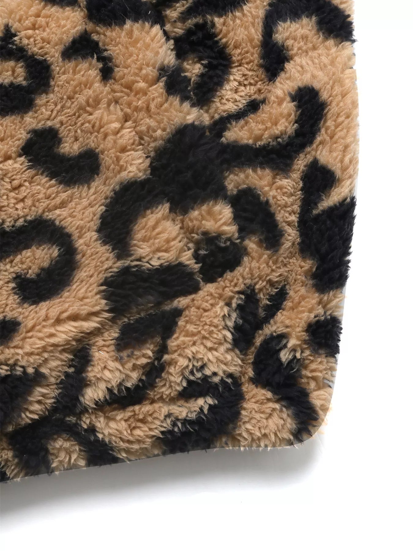 Leopard Zip Up Fleece Jacket free shipping -Oh Em Gee Boutique