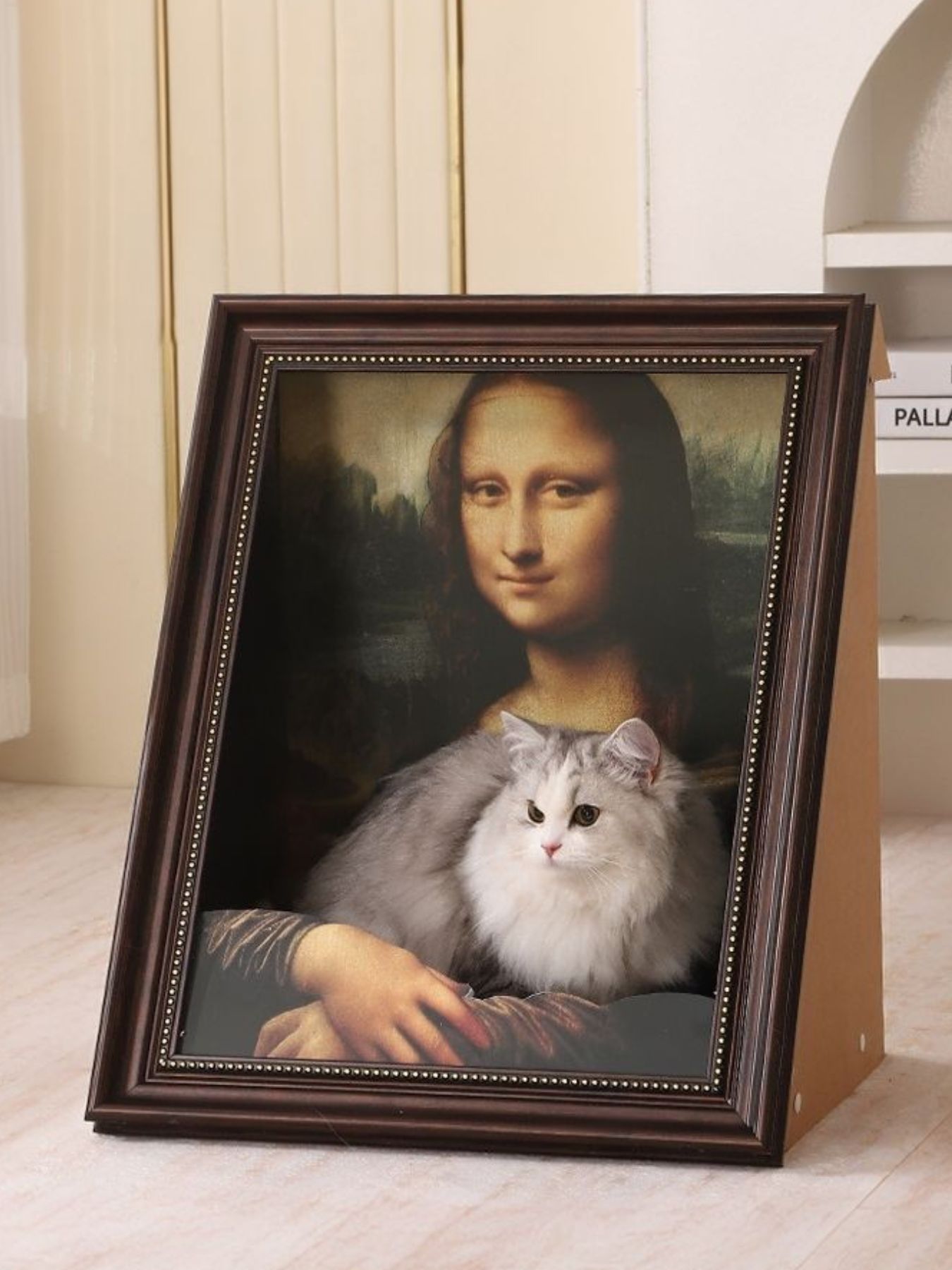 Artistic Framed Cat House free shipping -Oh Em Gee Boutique