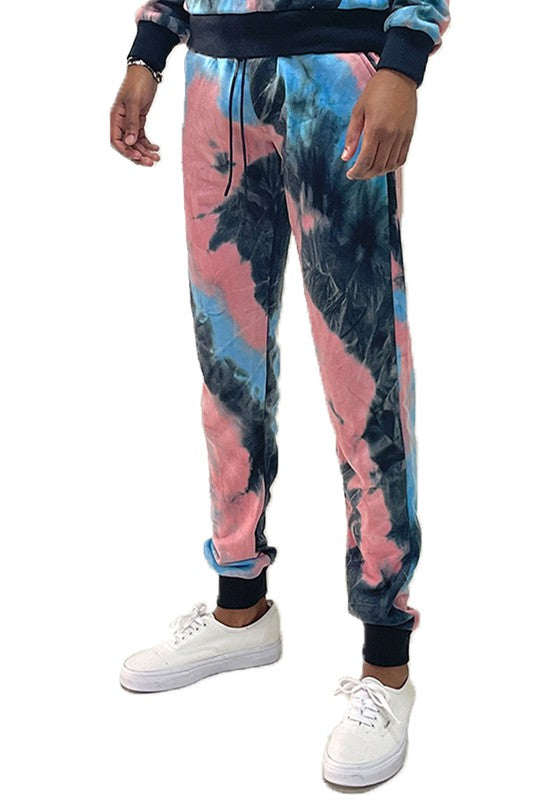 Cotton Tye Dye Sweatpants free shipping -Oh Em Gee Boutique