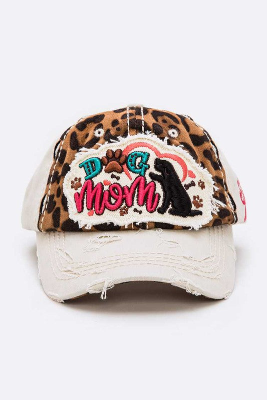 Dog Mom Vintage Cotton Cap free shipping -Oh Em Gee Boutique