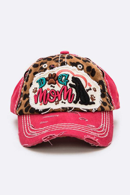 Dog Mom Vintage Cotton Cap free shipping -Oh Em Gee Boutique