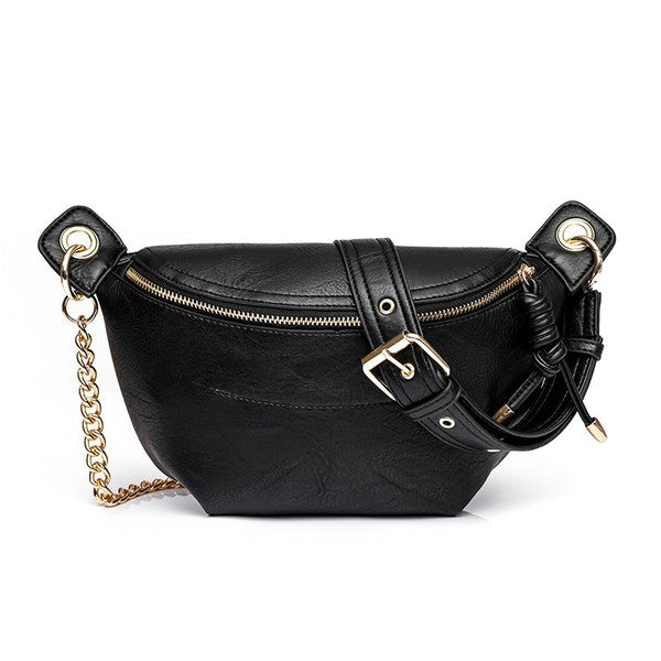 Luxe Convertible Sling Belt Bum Bag free shipping -Oh Em Gee Boutique