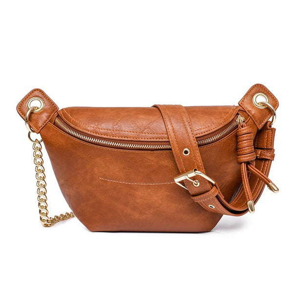 Luxe Convertible Sling Belt Bum Bag free shipping -Oh Em Gee Boutique