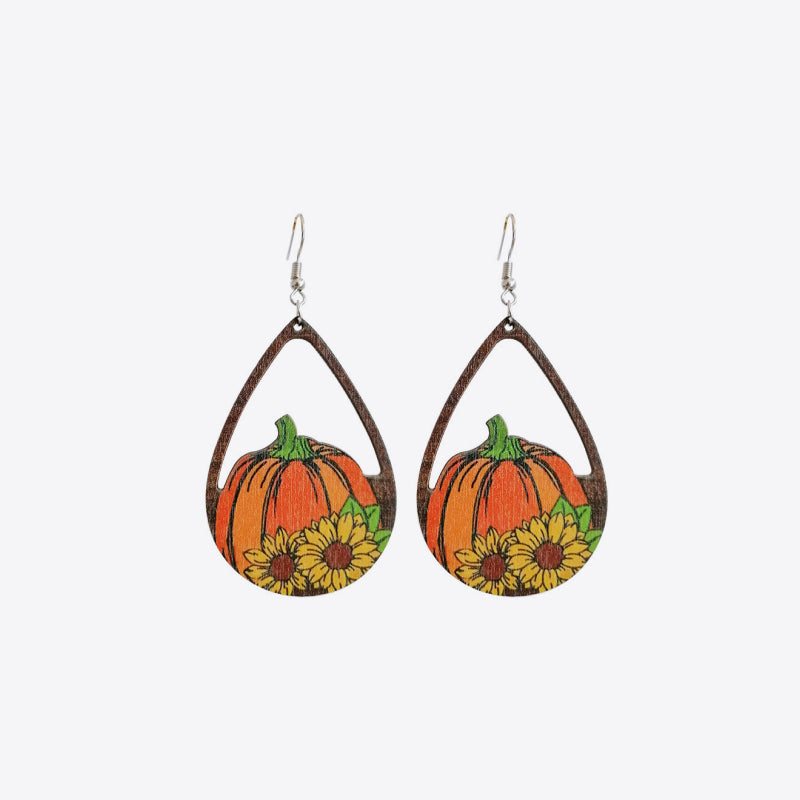 Thanksgiving Drop Earrings free shipping -Oh Em Gee Boutique