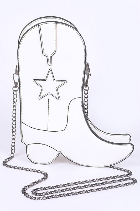 Cowboy Boots Iconic Swing Bag free shipping -Oh Em Gee Boutique