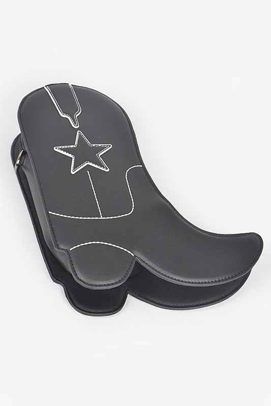 Cowboy Boots Iconic Swing Bag free shipping -Oh Em Gee Boutique