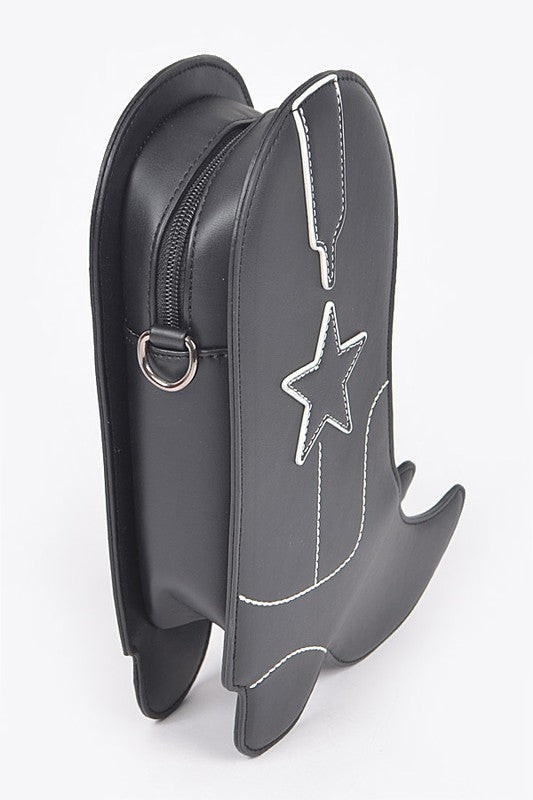 Cowboy Boots Iconic Swing Bag free shipping -Oh Em Gee Boutique