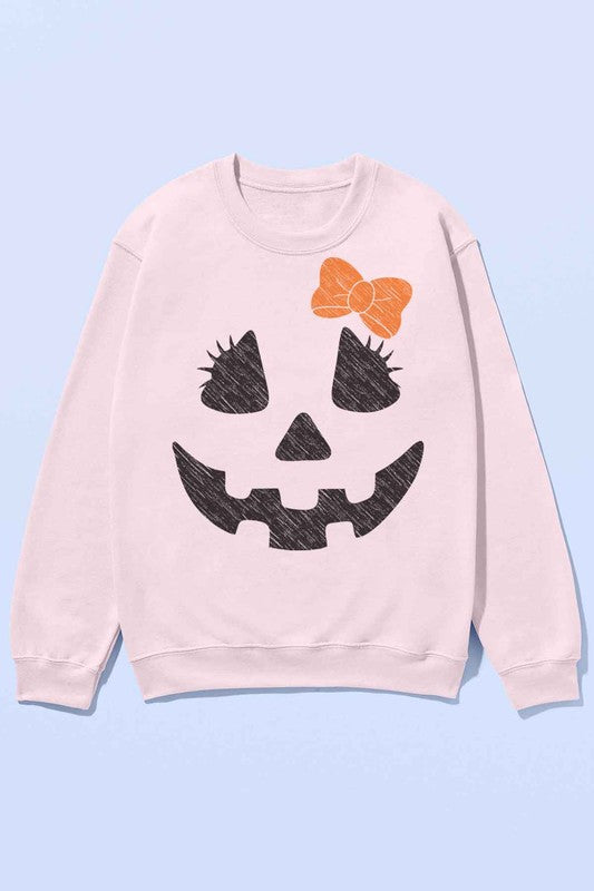 Halloween Jack Oversized Sweatshirt free shipping -Oh Em Gee Boutique