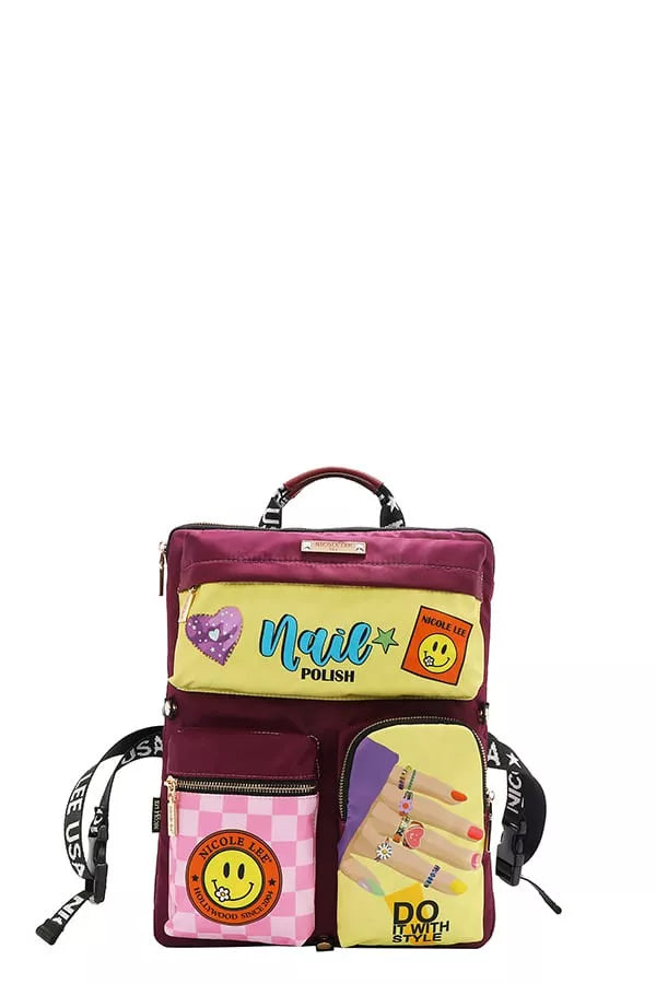 Nicole Lee USA Multi-Pocket Travel Backpack free shipping -Oh Em Gee Boutique