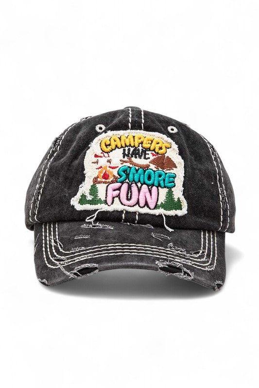 Embroidered Camper Vintage Cap free shipping -Oh Em Gee Boutique