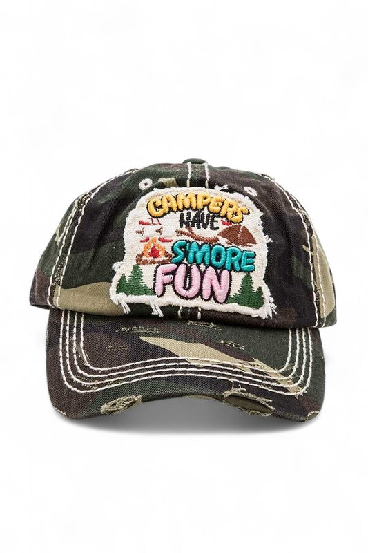 Embroidered Camper Vintage Cap free shipping -Oh Em Gee Boutique