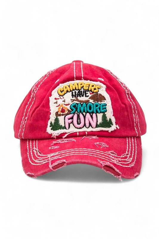 Embroidered Camper Vintage Cap free shipping -Oh Em Gee Boutique