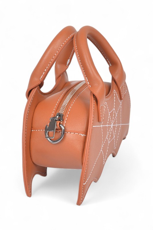 Halloween Spiderweb Stitching Bat Swing Bag free shipping -Oh Em Gee Boutique