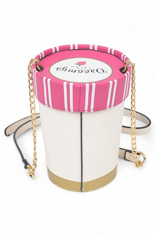 Ice Cream Novelty Iconic Crossbody Bag free shipping -Oh Em Gee Boutique