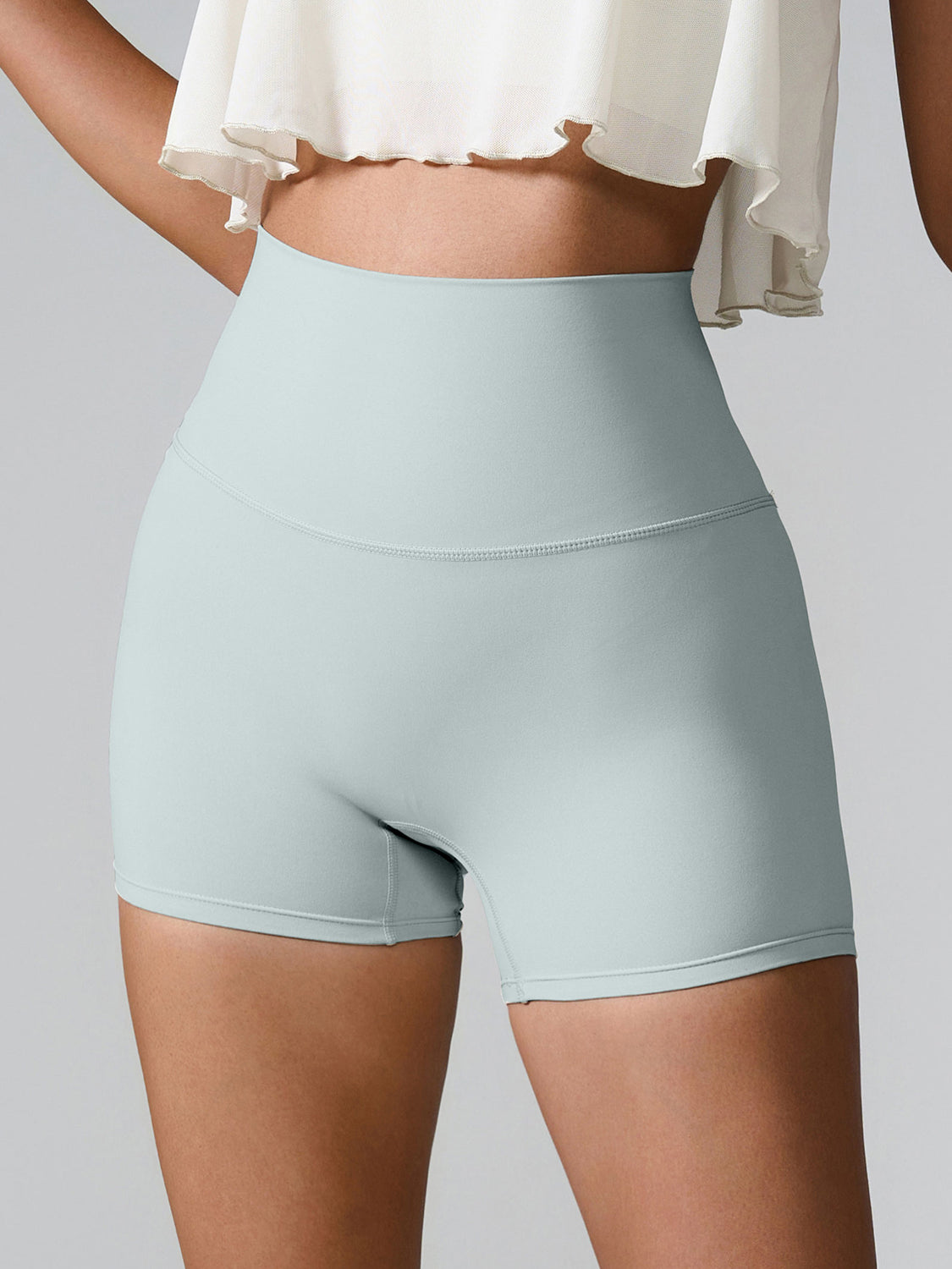 High Waist Active Shorts free shipping -Oh Em Gee Boutique